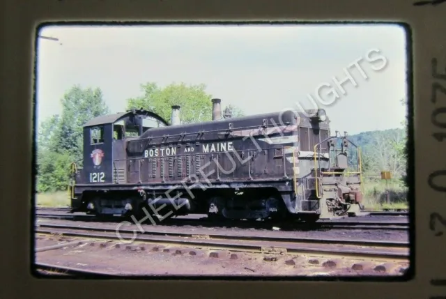 Original '75 Kodachrome Slide BM Boston Maine 1212 NW2 Mechanicsville, NY   32B7