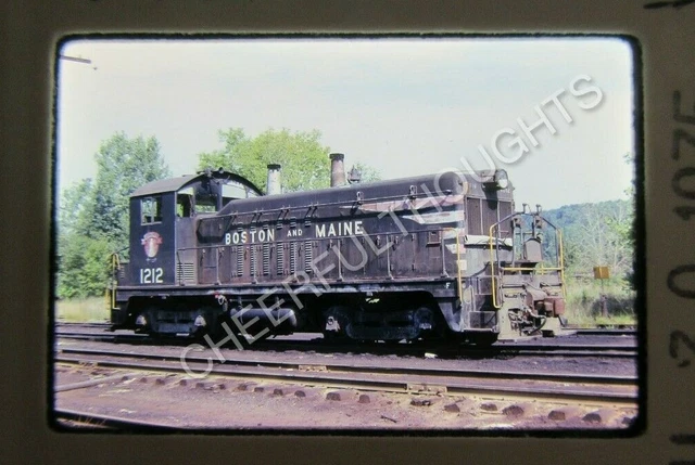 Original '75 Kodachrome Slide BM Boston Maine 1212 NW2 Mechanicsville, NY   32B7