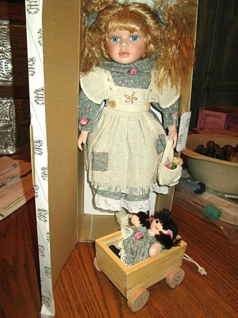Heritage Signature Collection "Kaylee" porcelain doll *NIB