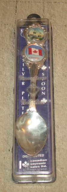 4.5" Sulphur Mountain Gondola Collector Silver-Plated Spoon in Box - Alberta, CA