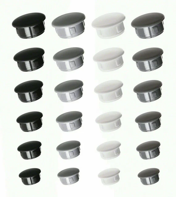 Capuchon plastique bouchons pour meubles trous de fixation embouts protection