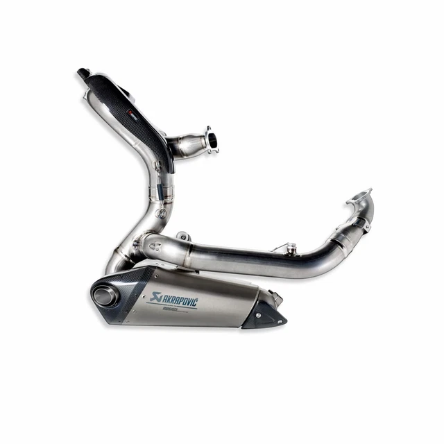 Ducati Panigale V2 AKRAPOVIC Impianto Scarico Completo Titanio 96481722AA