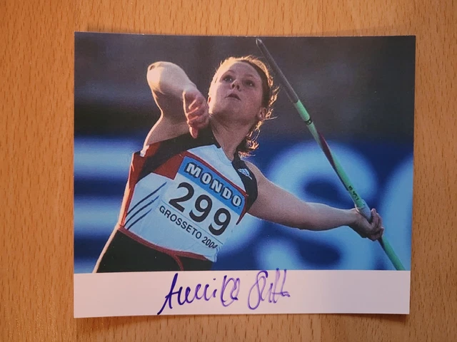 Autogrammkarte Ilona Gusenbauer – Leichtathletik, Original Signiert, Unzertifiziert
