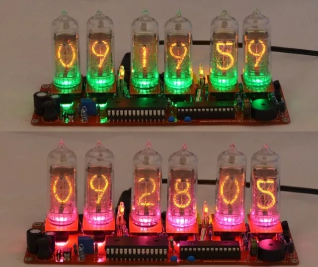 Nixie Clock Kit For IN-8-2 Nixie Tubes.