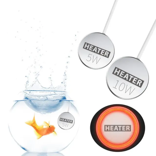 Mini Aquarium Fish Tank Heater USB Heating Rod Thermostat n Heater Lot Q0
