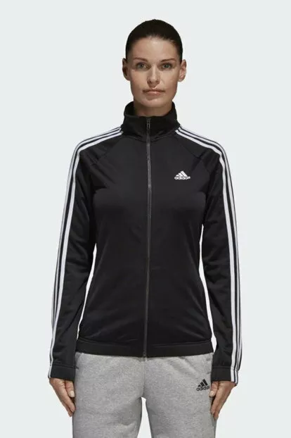 Adidas Donna Designed-2-Move Pista Giacca, Nero, Grande