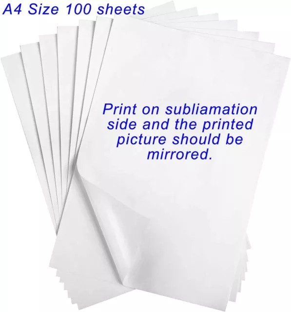 Iron-on Printable Heat Transfers Paper Dark 50 Sheets Inkjet Printer  Cuttable