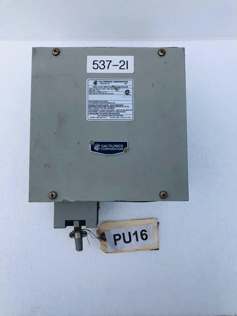 GAI-TRONICS 723-001 Remoto Cornetta/Altoparlante Ampplificatore 120 VAC Con #7