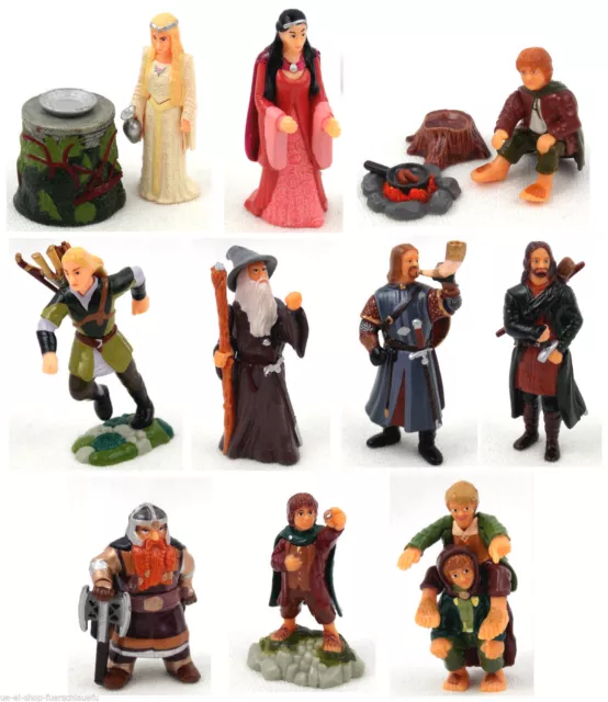 Kinder Ferrero Surprise Figure Serie Signore Anelli Sorpresine Lord The Rings 1