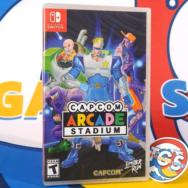 CAPCOM ARCADE STADIUM Vol.1 (Portada De La Pelea Final) Switch Usa