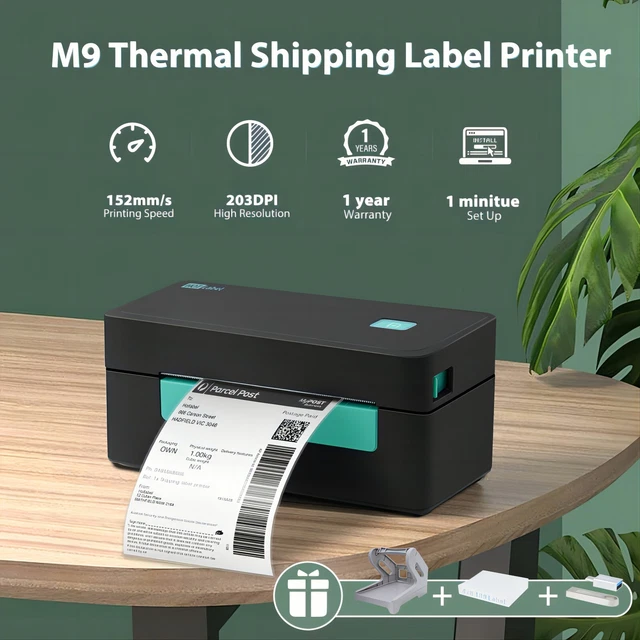 4X6 THERMAL SHIPPING Label Printer USB & Address Barcode Sticker Maker ...