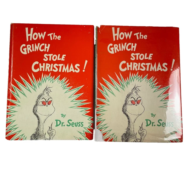 HOW THE GRINCH Stole Christmas! by Dr. Seuss 1st Edition 1957 Hardcover ...