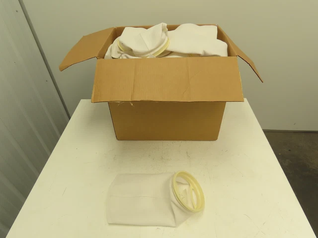 PEG100 P1PEL-WE Polyester Felt Liquid Filter Bag 200 Micron Sz 1 (16") Box of 40