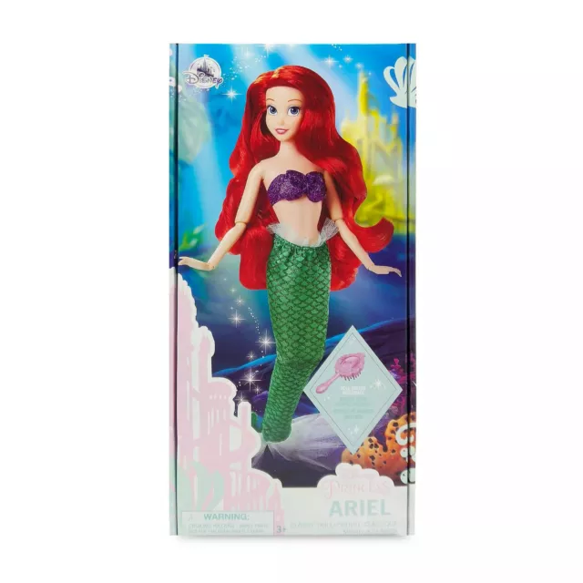 Disney Store Disney Princess Little Mermaid Ariel Doll With Brush