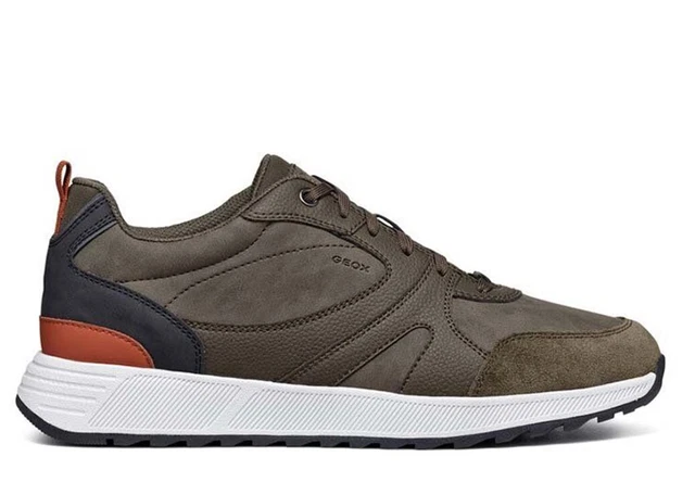 CHAUSSURES HOMMES GEOX U36APA de Tennis Bottines Casual Confortable Cuir Marron EUR 111 78 PicClick FR
