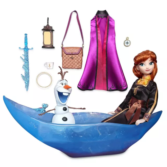 Disney Store Authentic Frozen 2 Elsa Bedroom & Anna Adventure Playset Bundle 3