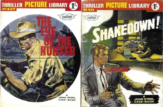 Thriller Picture Library x 2 (John Steel)