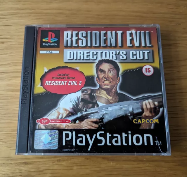 Resident Evil Director's Cut Sony PlayStation 1 PS1 PAL