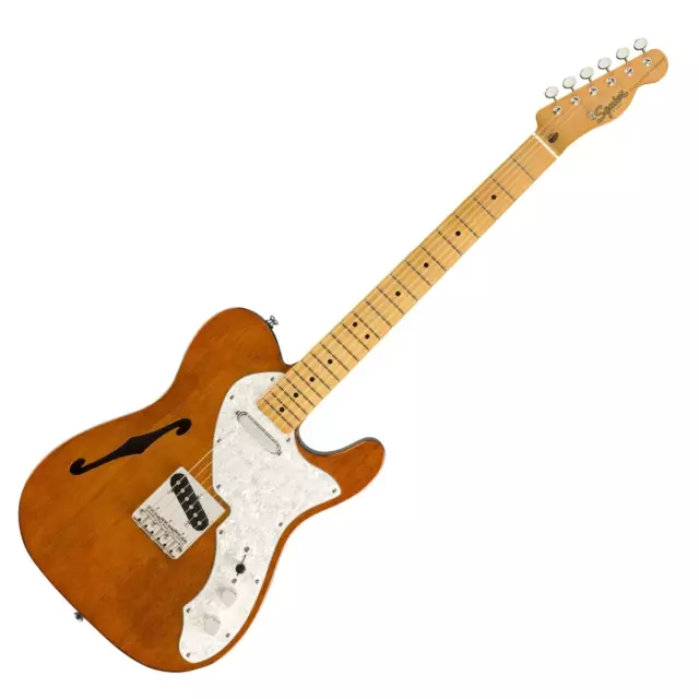 Squier Classic Vibe '60s Telecaster Thinline Electric Guitar - Natural - MN