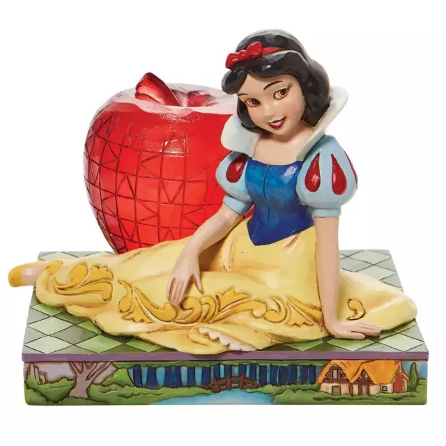 Jim Shore Disney Traditions Snow White & The Seven Dwarfs Snow White Apple