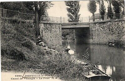 * 10503 CPA joinville le pont-canal de polangis - the bridge