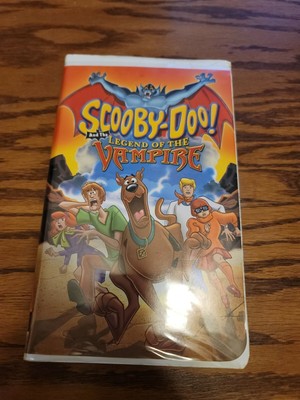 SCOOBY DOO AND The Legend Of The Vampire VHS Tape Clamshell Tested Vhs