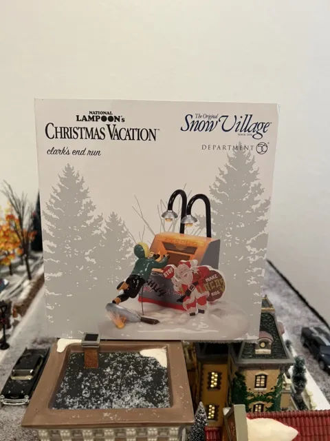 Dept 56 CLARK'S END RUN Christmas Vacation 6007625 GRISWOLD BRAND NEW IN BOX