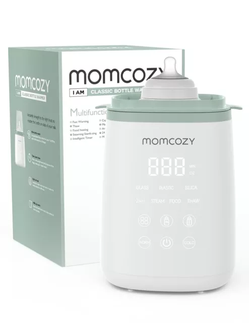 Momcozy Bottle Warmer, Fast Bottle with Timer, Automatic Shut-Off, Multifunction