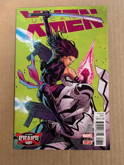 Uncanny X-Men #8 First Print Marvel Comics (2016) Psylocke Apocalypse Wars