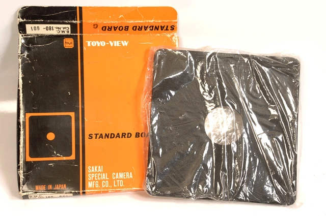 New Old Stock TOYO VIEW STANDARD  METAL LENS BOARD COPAL #1