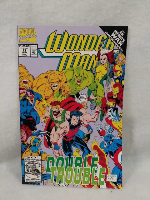 Wonder Man #13, Infinity War Crossover, Marvel Comics 1992