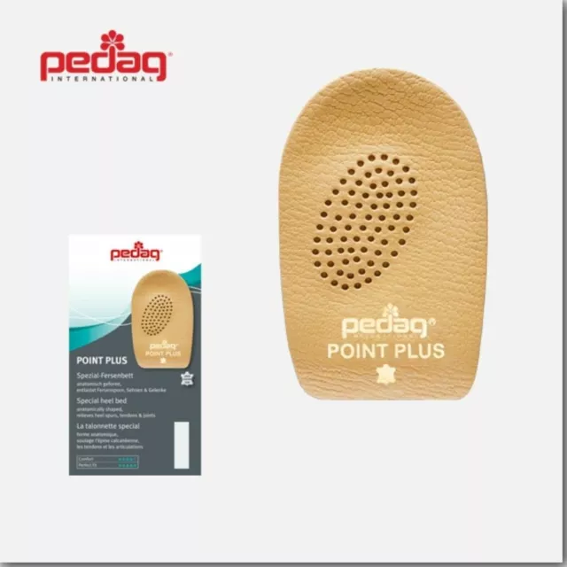 Pedag Punto Plus Cuero Heelspur Plantilla Zapatos Botas