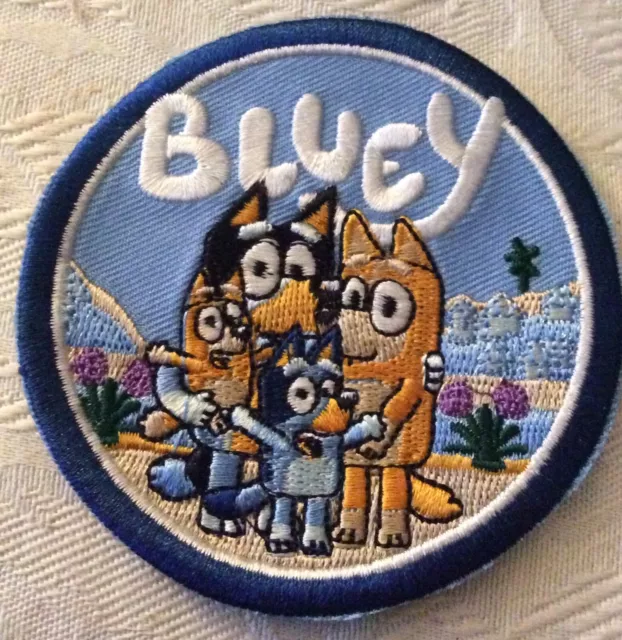 Bluey the blue heeler iron on patch buy 2 get 1 free 3 of these eur 5