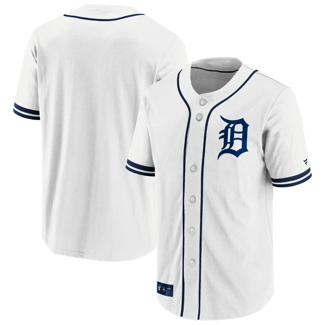 MLB Maglia Detroit Tigers Bianco Franchise Supporter Poly Baseball Jersey MLB Maglia Detroit Tigers Bianco Franchise Supporter Poly Baseball Jersey