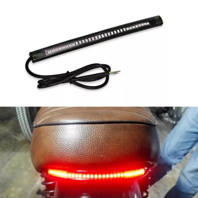 Feu arrière moto - Bande flexible LED avec clignotants - neuf