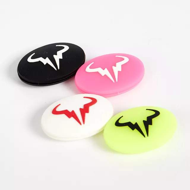 Cartoon Tennis Racket Shock Absorber Vibration Dampeners Silicone DurableY-T SN❤