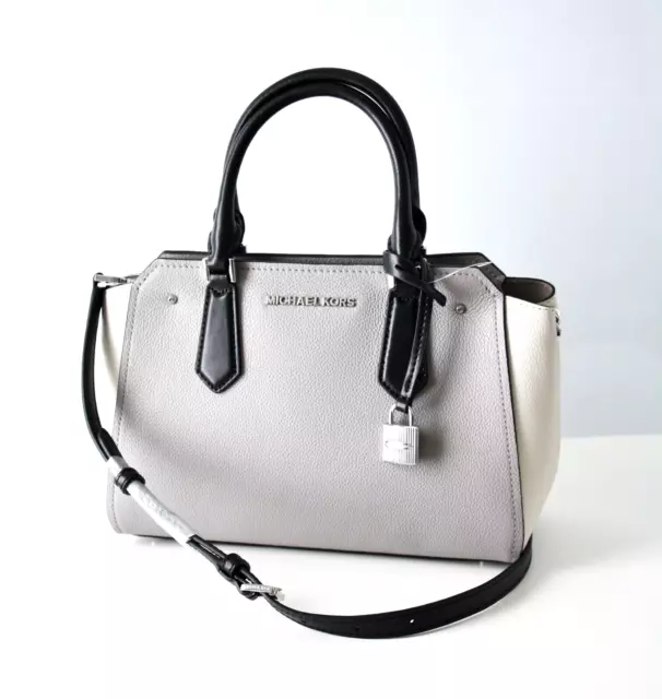 SAC MICHAEL KORS cuir gris parfait etat EUR 120 00 PicClick FR
