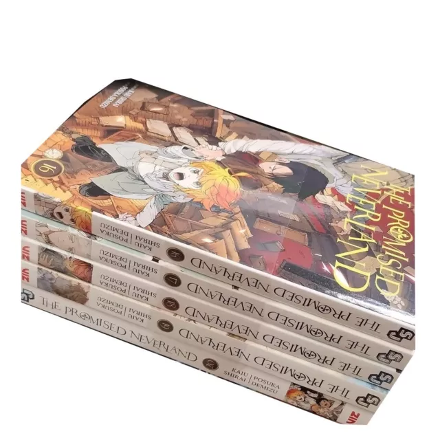 The Promised Neverland Manga 16-20 Set by Kaiu Shirai