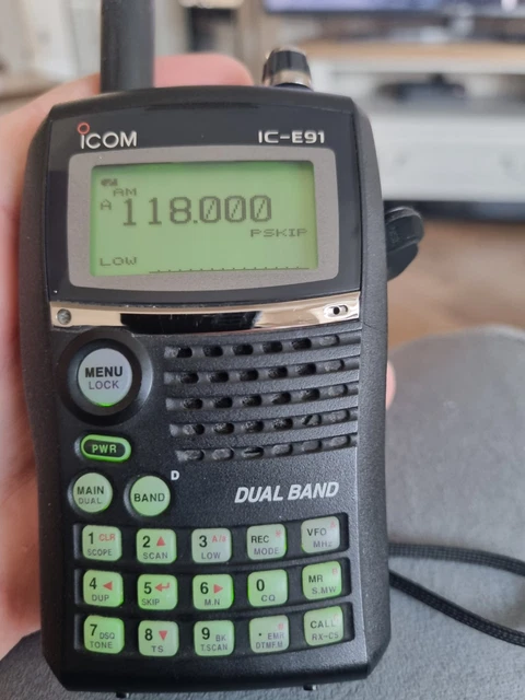 ICOM IC-E91 VHF/UHF/FM ham radio transceiver. £113.08 - PicClick UK