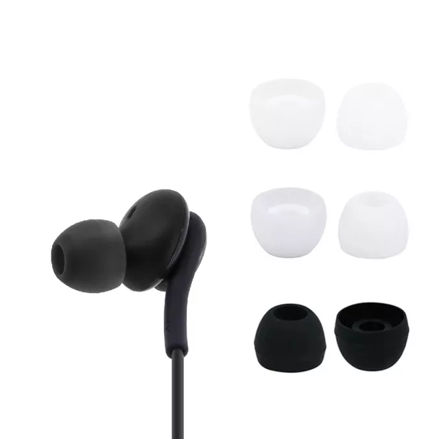 Paire d’Embouts de Protection Ecouteurs Intra-Auriculaires Silicone Universels