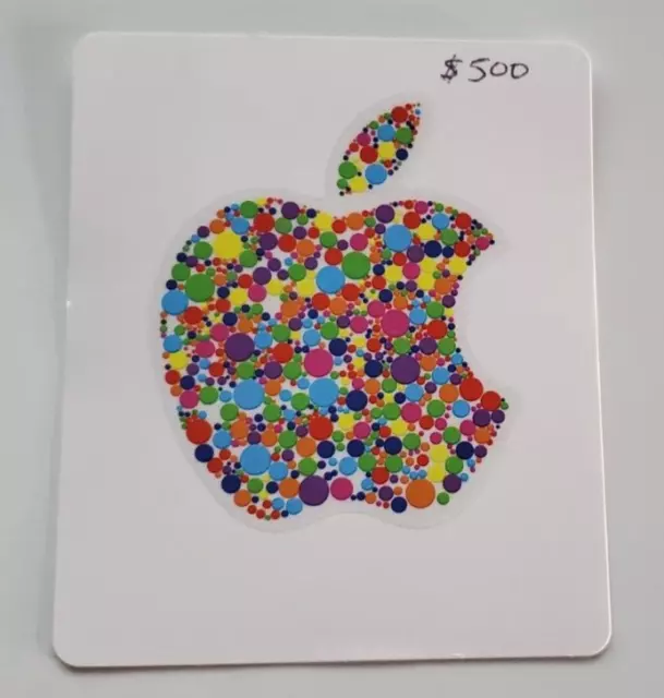 Apple iTunes Gift Card NO VALUE Rechargable $15-$500 (IL/RT6-S36