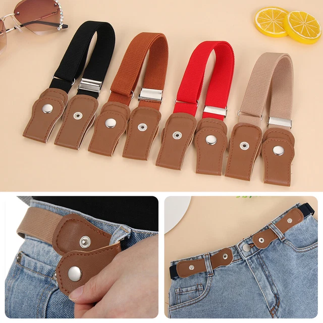 Jeans pantaloni elasticizzati cintura libera cintura ai piedi stretch tela cintura per bambini