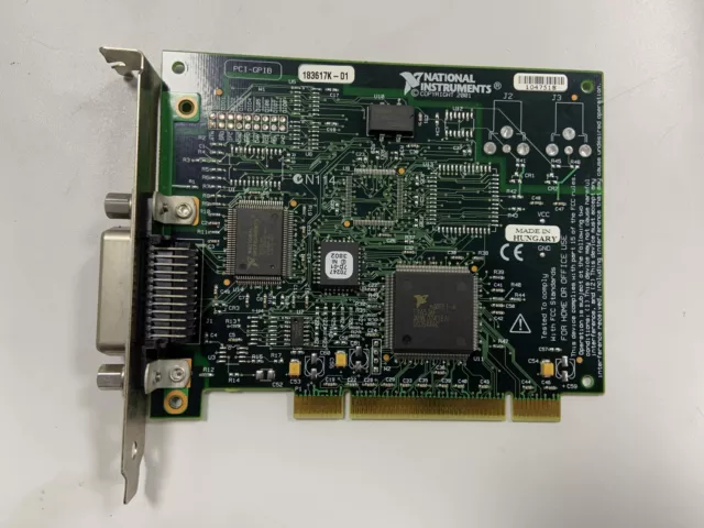 NI National Instruments NI PCI-GPIB IEEE 488.2 scheda adattatore interfaccia 183617K 01