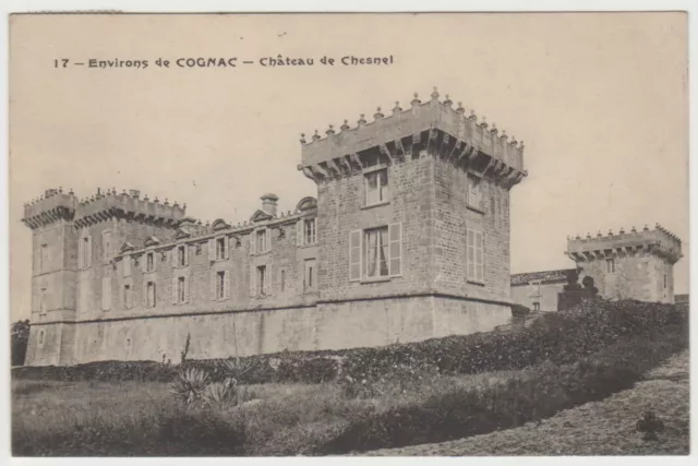 CPA 16 COGNAC environs Château de Chesnel