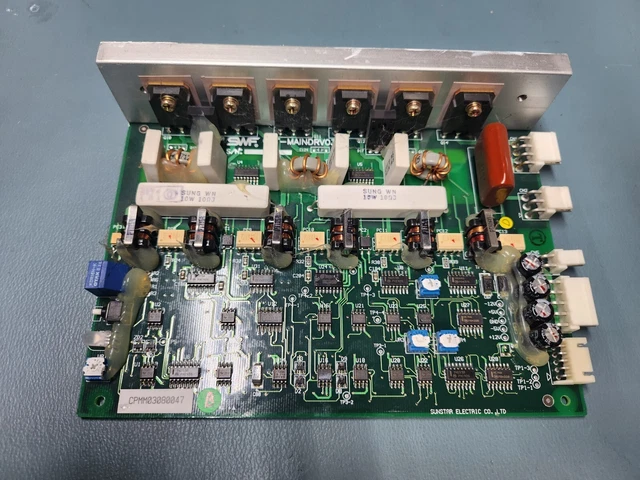 SWF Embroidery Machine B/T601c CPMM03080047 MMDD Main Board CPT-MAINDRV03