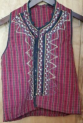 Antique Traditional Macedonian Woolen Men's Vest - From Skopska Blatiya