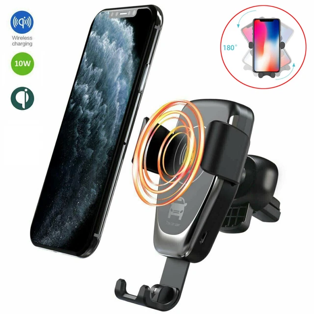Wireless Qi Auto Handy Halterung KFZ Halter mit Induktive Ladefunktion universal