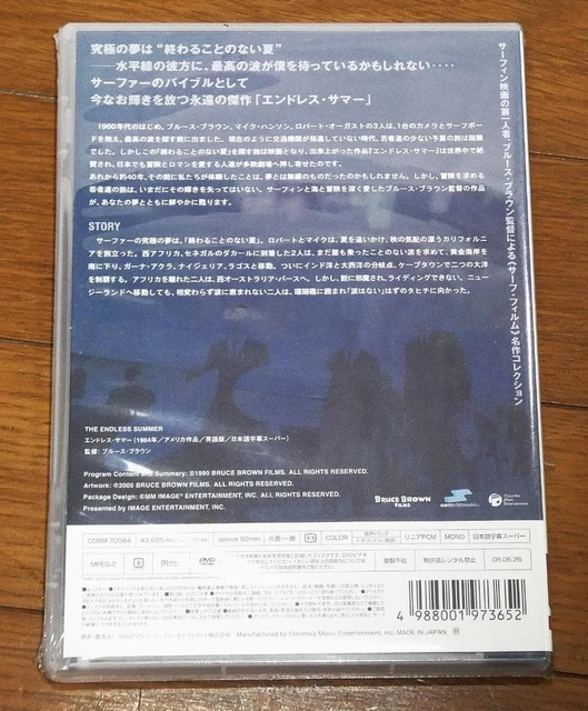 ENDLESS SUMMER DVD Bruce Brown Surfing Unopened [Age 13+] £92.09 ...