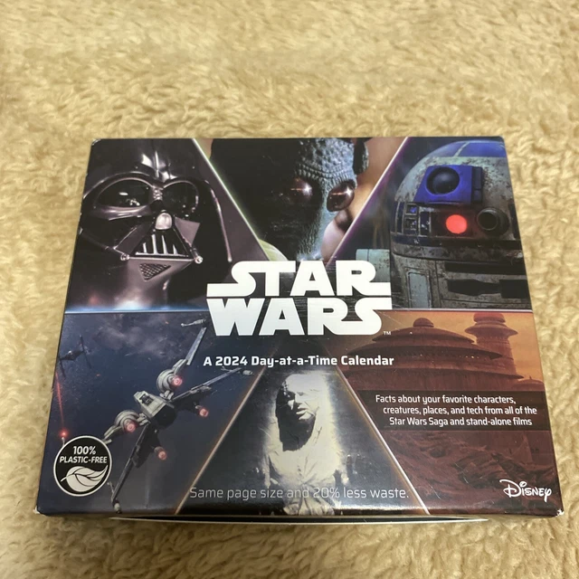 TRENDS INTERNATIONAL 2024 Star Wars Saga DayataTime Box Calendar w