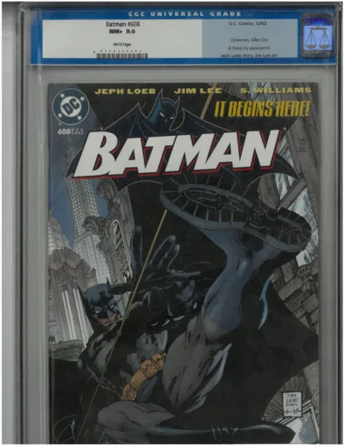 DC Comics Batman #608 CGC 9.6 Jim Lee cover